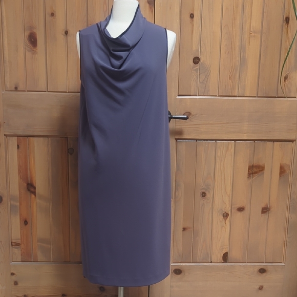 Anne Klein Purple Midi Dress - Picture 1 of 7